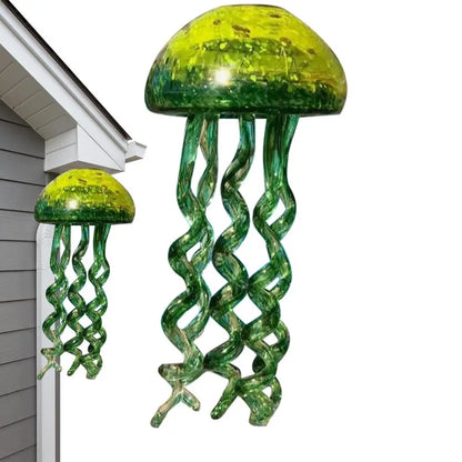 Acrylic Jellyfish Wind Chime for Garden, Patio or Yard