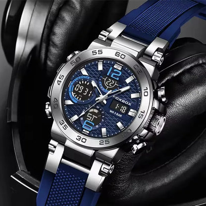 LED Display Men Wristwatches Fashion Luminous Sport Man Watch Waterproof Calendar Quartz Watch