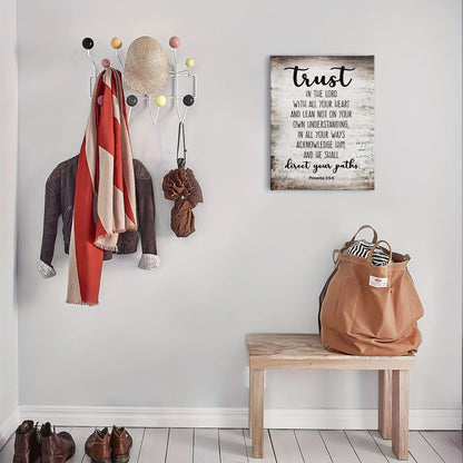 Bible Verse Wall Decoration Printed Canvas Painting Wall Decoration for Home or Office