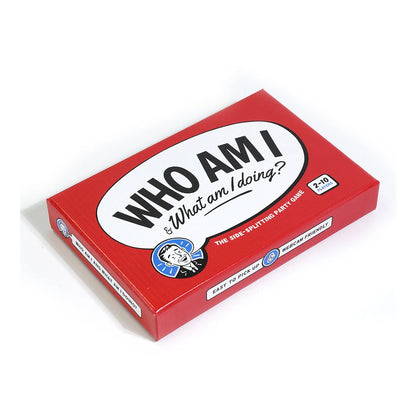 Who Am I & What Am I Doing Card Family Game Q&A Card to Get to Know each other Better