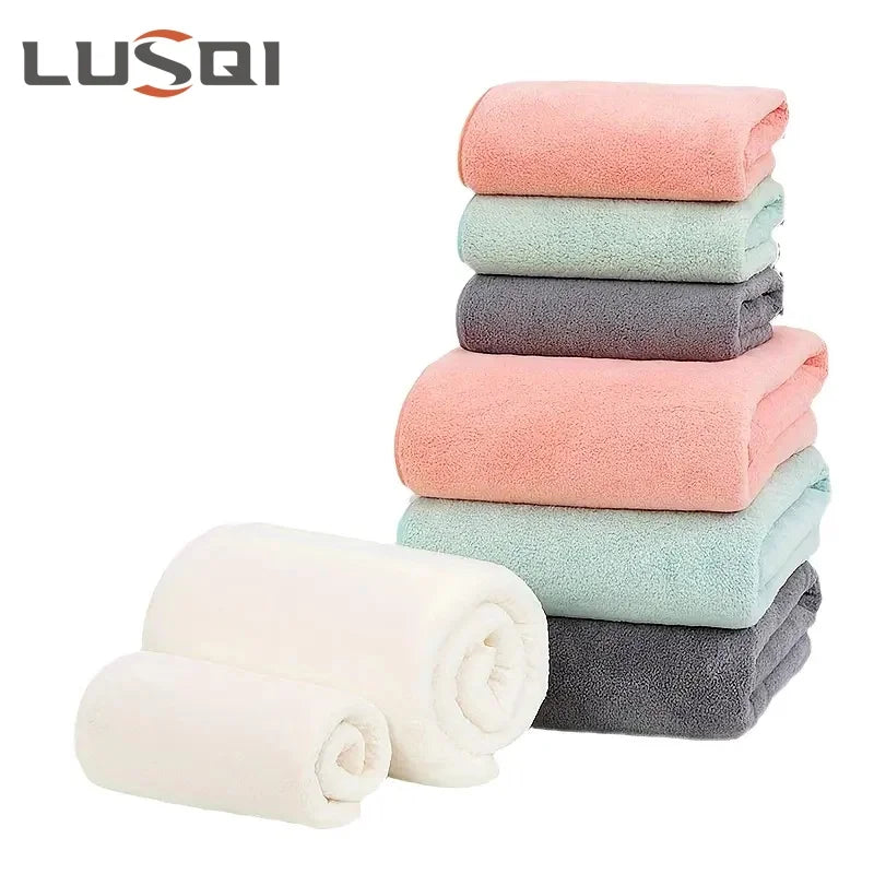 Velvet Face and body Towels Microfiber High Density Absorbent