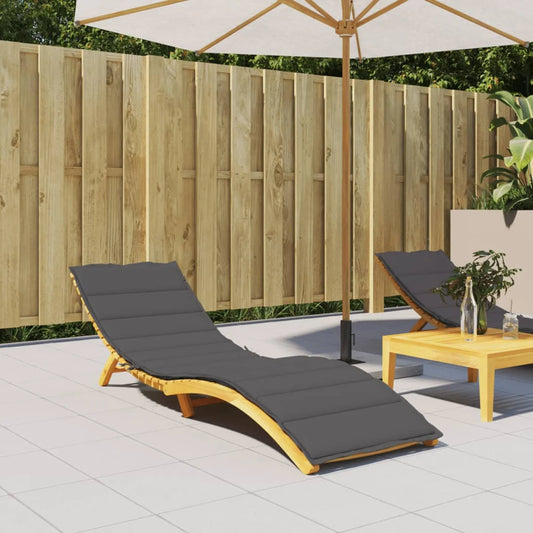 Oxford Fabric Sun Lounger Waterproof.  Outdoor Garden Patio. Lounger.  Pad 78.7"x23.6"x1.2"