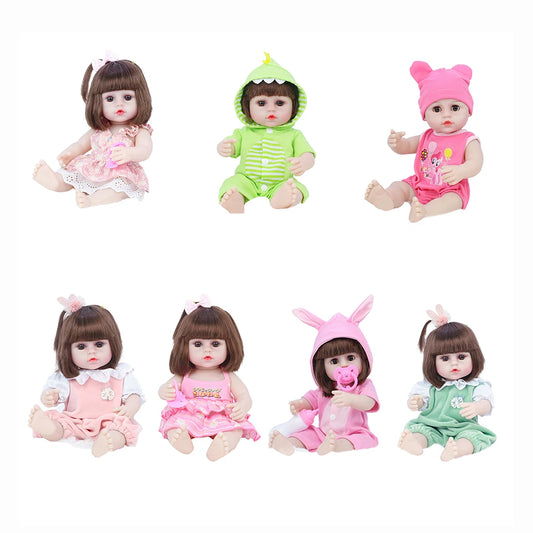 Children Kids Educational Toy Reborn Cute Baby Doll Lifelike Simulation Dolls Children Day Toys