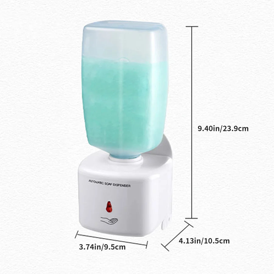 Automatic Soap Dispenser Hand Sanitizer Dispenser Wall Mount Battery Operated for Offices Home Kitchen Bathroom