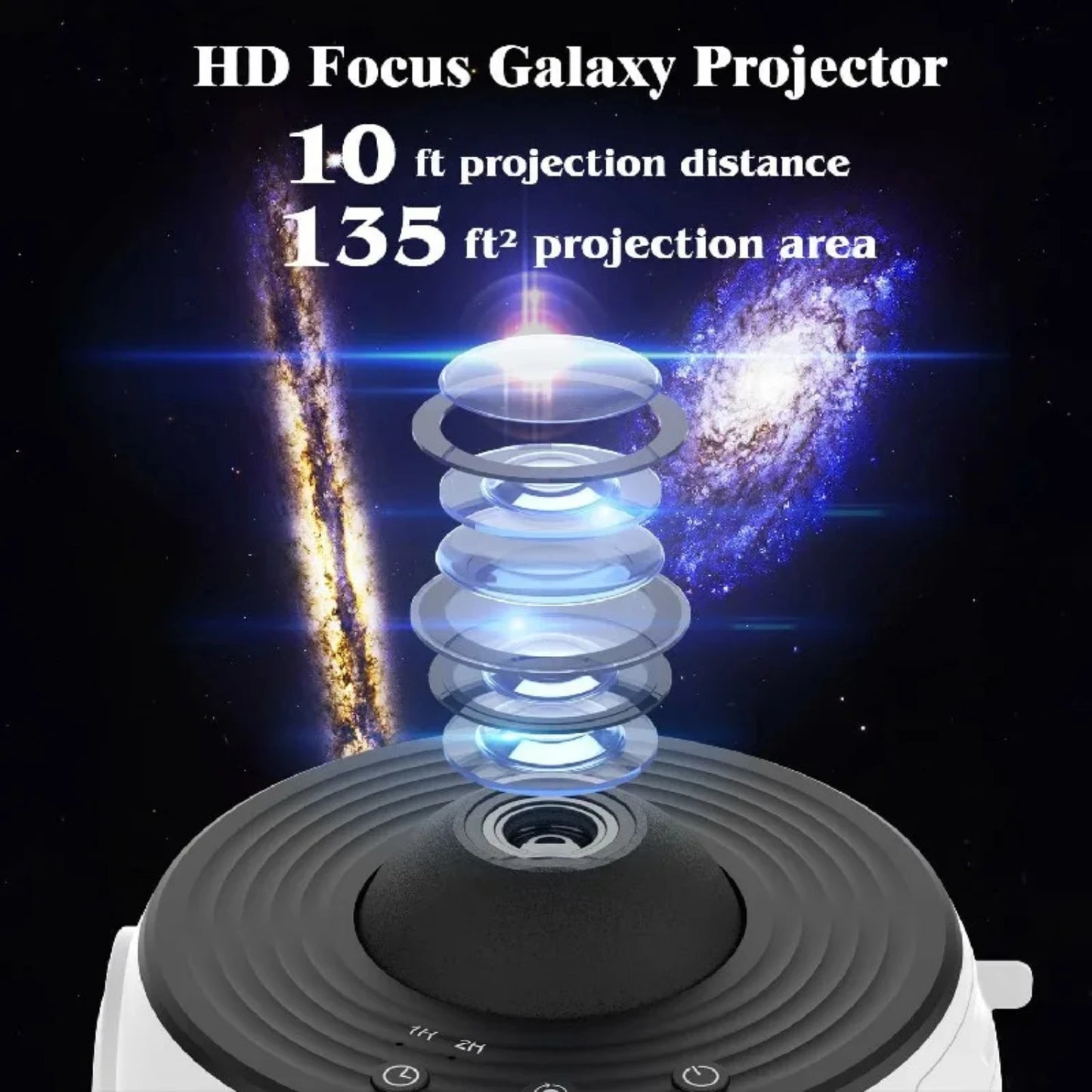 Night Light Projector of Starry Sky ° Rotate Planetarium Night Lamp Room Decorative Children Gift