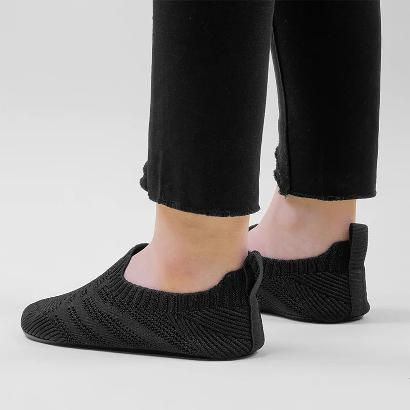 UNISEX Indoor Slippers Fully Closed, Non-Slip Mesh Sliders Unisex Large Size 38-46.  See conversion chart in description for US sizes