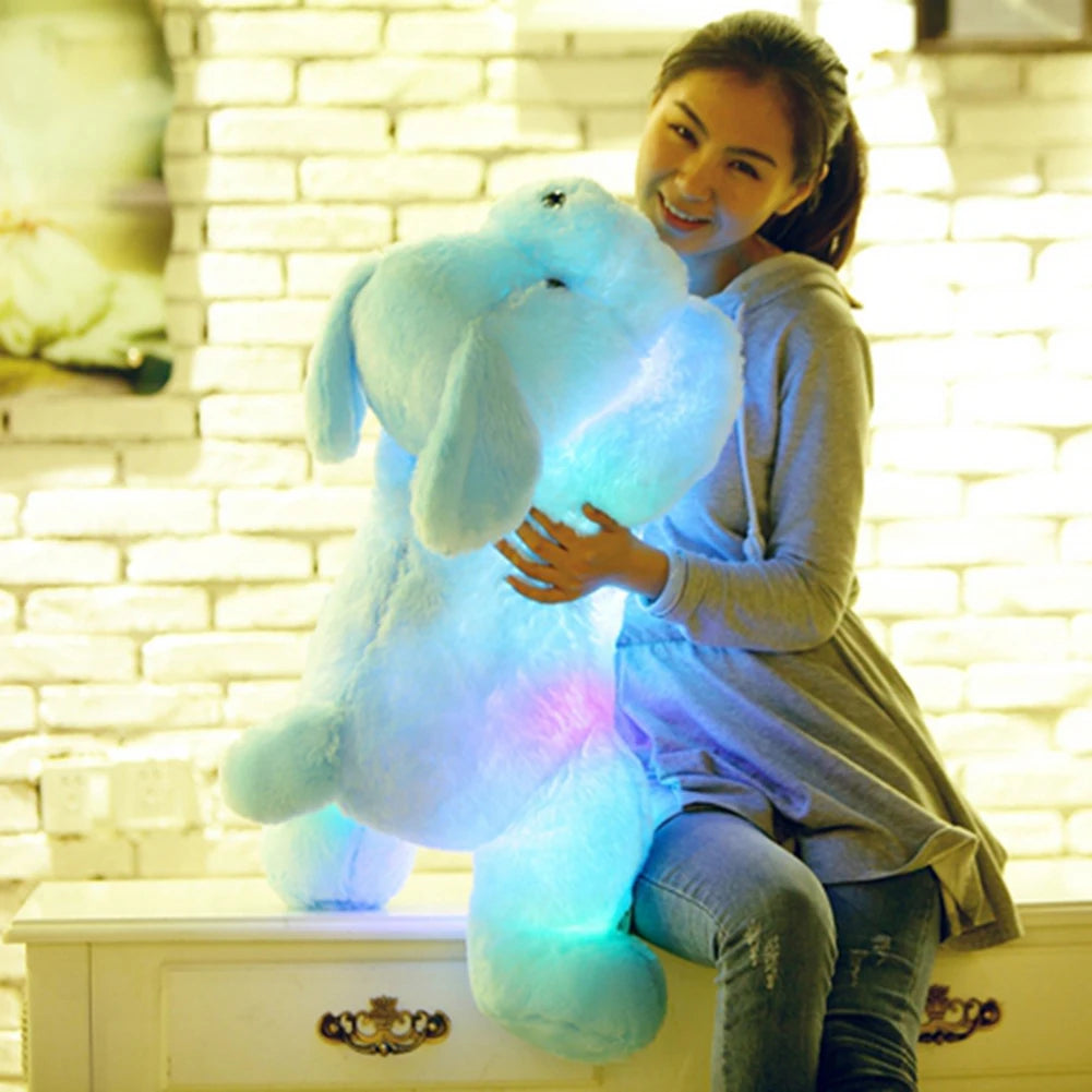 Soft Toy Puppies Bright Creative Night Light Puppy Soft Toy Cute Puppy Gift Christmas