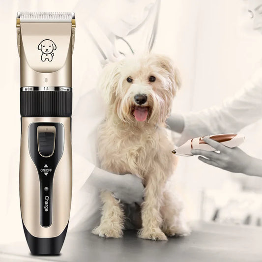 Professional Pet Shaver Dog Cat Shaving Dog Hair Professional Hair Clipper Rechargeable Electrical Animal Pet Clippers