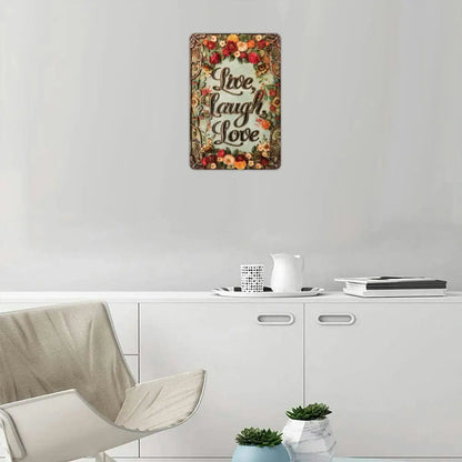Rustic Tin Painting Handwritten Art Print Suitable For Home And Coffee Shop Wall Decoration The Perfect Room Decoration Item