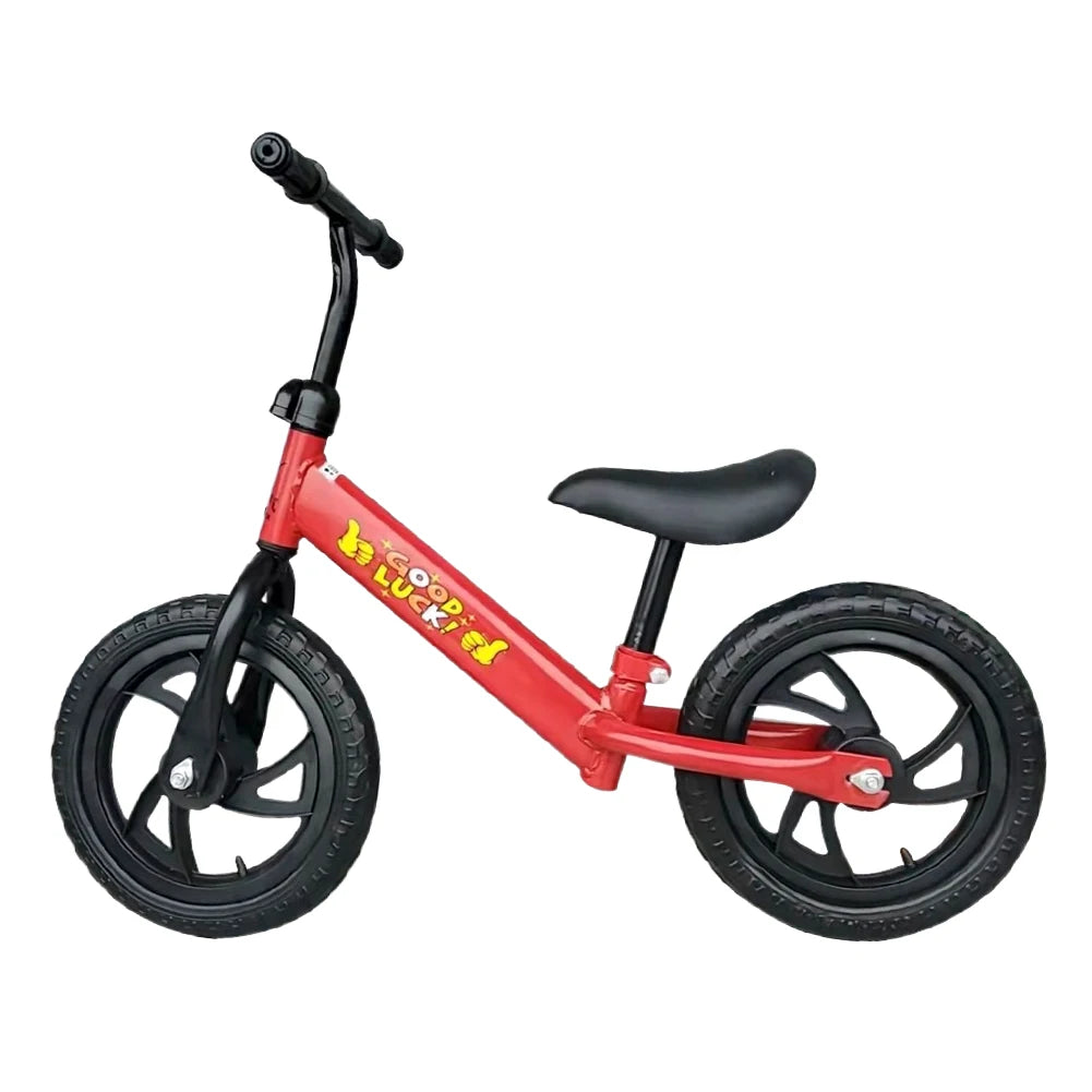 Kids Balance Bike Toddler Training Bicycle Safe Lightweight Toddler Bike 12 In Wheel No Pedal Bike for 2-6 Boys Girls