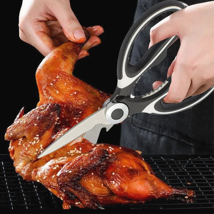 Multifunctional Kitchen Stainless Steel Scissors Chicken Bone Meat Fish