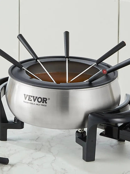 3Qt Electric Chocolate cascade Melting Pot Fondue Pot Set Cheese Melting for kitchen