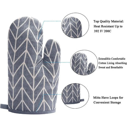 Oven Mitts and Potholders BBQ Gloves
