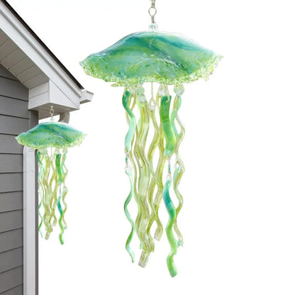 Acrylic Jellyfish Wind Chime for Garden, Patio or Yard