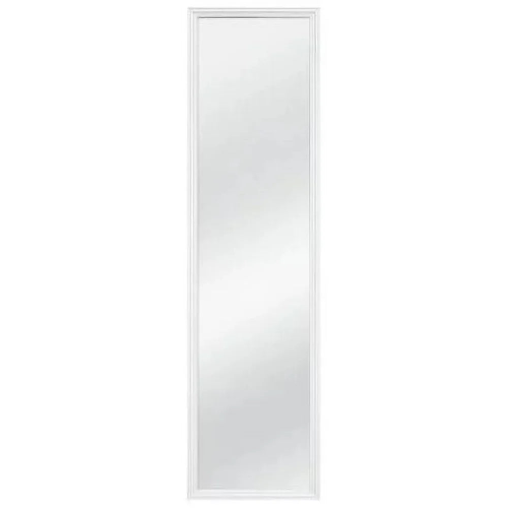 13" x 49" Full Length Rectangular White Mirror-Floor mirror suspension led mirror bathroom  vanity