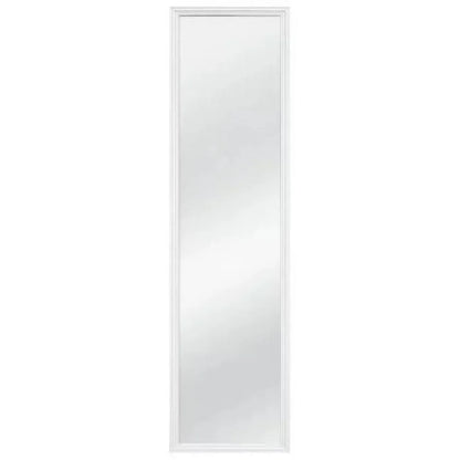13" x 49" Full Length Rectangular White Mirror-Floor mirror suspension led mirror bathroom  vanity