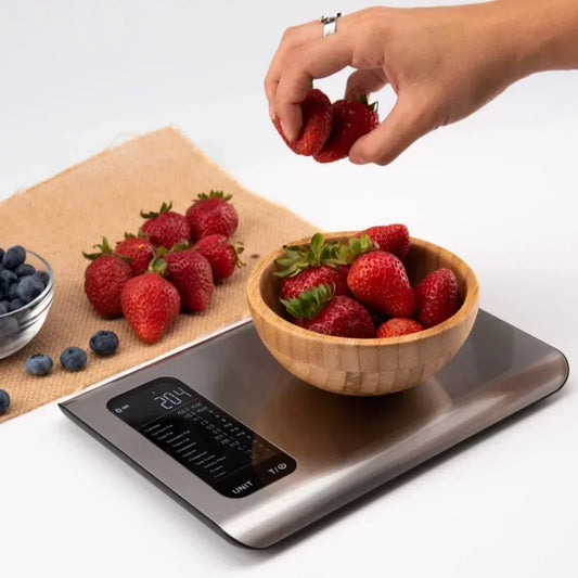 Smart Nutrition Food Scale, Measure in Ounces, Grams or Milliliters