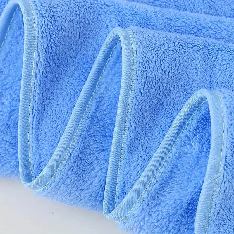 Velvet Face and body Towels Microfiber High Density Absorbent