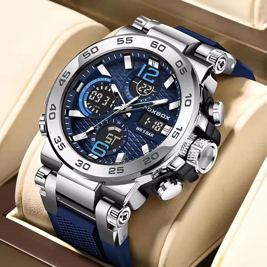 LED Display Men Wristwatches Fashion Luminous Sport Man Watch Waterproof Calendar Quartz Watch
