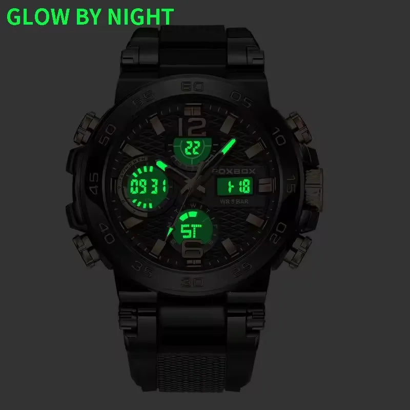 LED Display Men Wristwatches Fashion Luminous Sport Man Watch Waterproof Calendar Quartz Watch