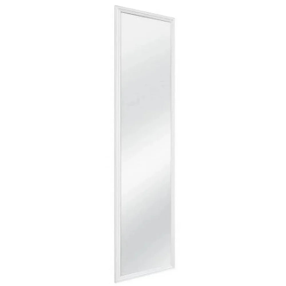 13" x 49" Full Length Rectangular White Mirror-Floor mirror suspension led mirror bathroom  vanity