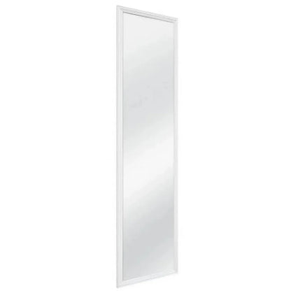 13" x 49" Full Length Rectangular White Mirror-Floor mirror suspension led mirror bathroom  vanity