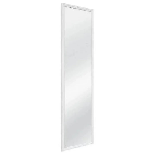 13" x 49" Full Length Rectangular White Mirror-Floor mirror suspension led mirror bathroom  vanity